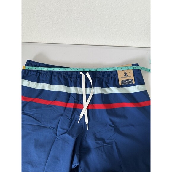 Chubbies NWT Men's Classic‎ 5.5" Swim Trunks in The Madison Aves Blue Size XXL - Picture 10 of 14